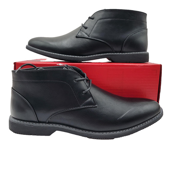London Fog Blackburn Shoes Mens Size 11 Black Memory Foam Comfort Dress Boots main image 4